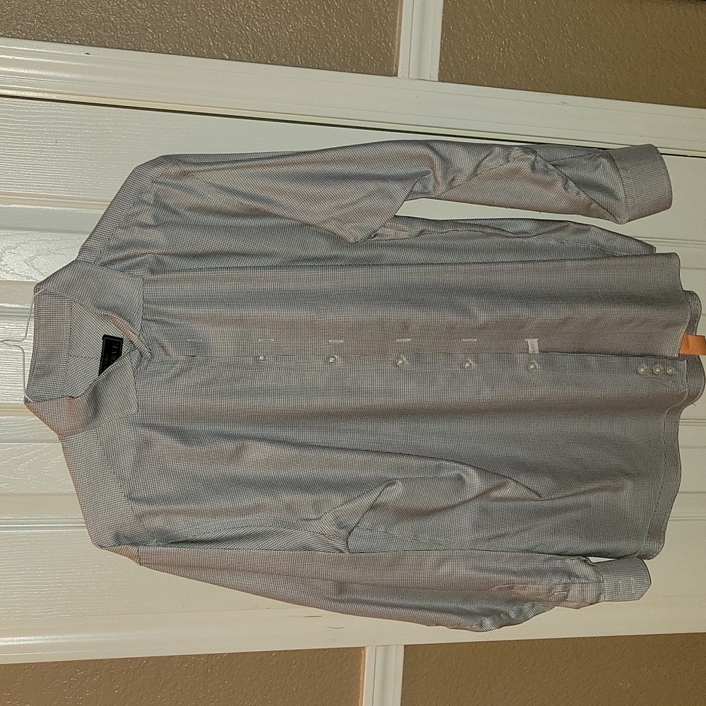 JoS A BANK RESERVE SZ. 17 1/2 -35 LIKE NEW MENS DRESS SHIRT LIKE NEW